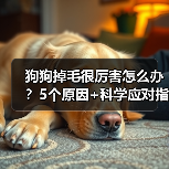 狗狗掉毛很厉害怎么办?5个原因+科学应对指南(图2) 狗狗掉毛很厉害怎么办?5个原因+科学应对指南(图2)
