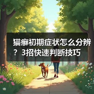 猫癣初期症状怎么分辨？3招快速判断技巧