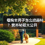 母狗坐月子怎么吃最补?营养秘籍大公开(图4) 母狗坐月子怎么吃最补?营养秘籍大公开(图4)