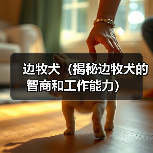 边牧犬（揭秘边牧犬的智商和工作能力）（图4）