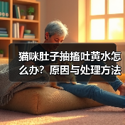 猫咪肚子抽搐吐黄水怎么办?原因与处理方法解析(图4) 猫咪肚子抽搐吐黄水怎么办?原因与处理方法解析(图4)