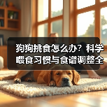 狗狗挑食怎么办?科学喂食习惯与食谱调整全攻略(图4) 狗狗挑食怎么办?科学喂食习惯与食谱调整全攻略(图4)