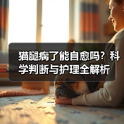 猫腿瘸了能自愈吗?科学判断与护理全解析(图3) 猫腿瘸了能自愈吗?科学判断与护理全解析(图3)