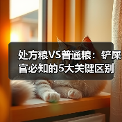 处方粮VS普通粮：铲屎官必知的5大关键区别