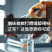 猫咪咳嗽打喷嚏却精神正常?这些原因你可能不知道(图2) 猫咪咳嗽打喷嚏却精神正常?这些原因你可能不知道(图2)