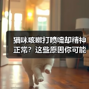猫咪咳嗽打喷嚏却精神正常?这些原因你可能不知道(图3) 猫咪咳嗽打喷嚏却精神正常?这些原因你可能不知道(图3)