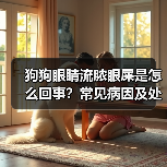 狗狗眼睛流脓眼屎是怎么回事？常见病因及处理方法揭秘！