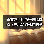 幼猫死亡时的张开嘴迹象(揭示幼猫死亡时张开嘴的隐藏信息)(图3) 幼猫死亡时的张开嘴迹象(揭示幼猫死亡时张开嘴的隐藏信息)(图3)