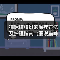 猫咪结膜炎的治疗方法及护理指南(细说猫咪结膜炎,提供有效的治疗和预防措施)(图2) 猫咪结膜炎的治疗方法及护理指南(细说猫咪结膜炎,提供有效的治疗和预防措施)(图2)
