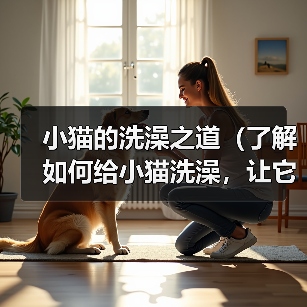 小猫的洗澡之道(了解如何给小猫洗澡,让它保持清洁与健康)(图2) 小猫的洗澡之道(了解如何给小猫洗澡,让它保持清洁与健康)(图2)