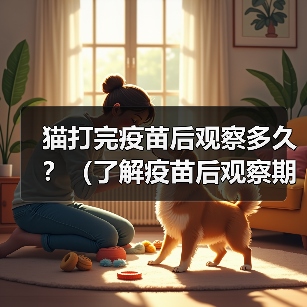 猫打完疫苗后观察多久?(了解疫苗后观察期,保护你的宠物健康)(图4) 猫打完疫苗后观察多久?(了解疫苗后观察期,保护你的宠物健康)(图4)