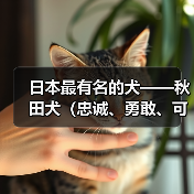 日本最有名的犬——秋田犬(忠诚、勇敢、可爱——秋田犬的魅力)(图3) 日本最有名的犬——秋田犬(忠诚、勇敢、可爱——秋田犬的魅力)(图3)