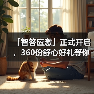 「智答应激」正式开启，360份舒心好礼等你赢！（图3）