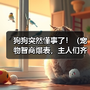狗狗突然懂事了!(宠物智商爆表,主人们齐感动)(图2) 狗狗突然懂事了!(宠物智商爆表,主人们齐感动)(图2)