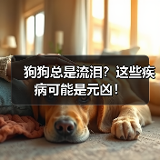 狗狗总是流泪?这些疾病可能是元凶!(图3) 狗狗总是流泪?这些疾病可能是元凶!(图3)