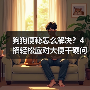 狗狗便秘怎么解决?4招轻松应对大便干硬问题(图1) 狗狗便秘怎么解决?4招轻松应对大便干硬问题(图1)