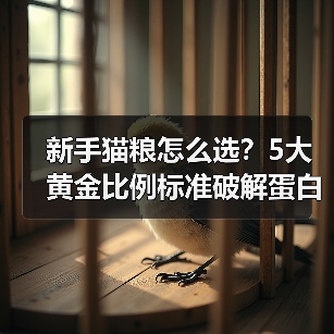 新手猫粮怎么选?5大黄金比例标准破解蛋白/脂肪/碳水搭配(图2) 新手猫粮怎么选?5大黄金比例标准破解蛋白/脂肪/碳水搭配(图2)