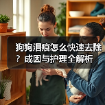 狗狗泪痕怎么快速去除？成因与护理全解析（图1）