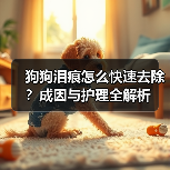 狗狗泪痕怎么快速去除？成因与护理全解析（图3）