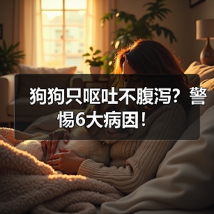 狗狗只呕吐不腹泻?警惕6大病因!(图1) 狗狗只呕吐不腹泻?警惕6大病因!(图1)