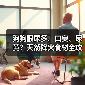 狗狗眼屎多、口臭、尿黄？天然降火食材全攻略（图3）