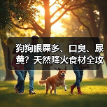 狗狗眼屎多、口臭、尿黄？天然降火食材全攻略（图2）