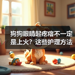 狗狗眼睛起疙瘩不一定是上火?这些护理方法超实用!(图3) 狗狗眼睛起疙瘩不一定是上火?这些护理方法超实用!(图3)