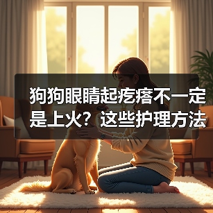 狗狗眼睛起疙瘩不一定是上火?这些护理方法超实用!(图2) 狗狗眼睛起疙瘩不一定是上火?这些护理方法超实用!(图2)