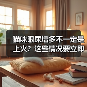 猫咪眼屎增多不一定是上火?这些情况要立即就医(图2) 猫咪眼屎增多不一定是上火?这些情况要立即就医(图2)