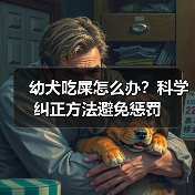 幼犬吃屎怎么办？科学纠正方法避免惩罚（图3）