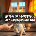 猫胃毛球吐不出来怎么办?科学解决与预防指南(图3) 猫胃毛球吐不出来怎么办?科学解决与预防指南(图3)