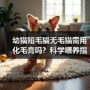 幼猫短毛猫无毛猫需用化毛膏吗？科学喂养指南（图1）