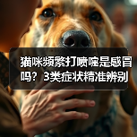 猫咪频繁打喷嚏是感冒吗？3类症状精准辨别（图1）