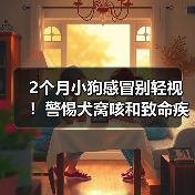 2个月小狗感冒别轻视!警惕犬窝咳和致命疾病(图3) 2个月小狗感冒别轻视!警惕犬窝咳和致命疾病(图3)