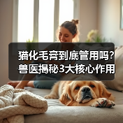 猫化毛膏到底管用吗？兽医揭秘3大核心作用与科学用法