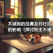 不遛狗的危害及对社区的影响（探讨狗主不遛狗对环境、健康和社交的负面影响及应对措施）（图2）