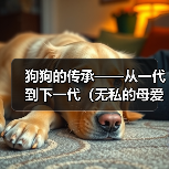狗狗的传承——从一代到下一代（无私的母爱和宝贵的遗传基因）