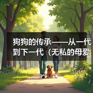 狗狗的传承——从一代到下一代(无私的母爱和宝贵的遗传基因)(图2) 狗狗的传承——从一代到下一代(无私的母爱和宝贵的遗传基因)(图2)