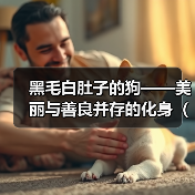 黑毛白肚子的狗——美丽与善良并存的化身(黑毛白肚子狗的特征及饲养指南)(图4) 黑毛白肚子的狗——美丽与善良并存的化身(黑毛白肚子狗的特征及饲养指南)(图4)