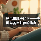 黑毛白肚子的狗——美丽与善良并存的化身（黑毛白肚子狗的特征及饲养指南）