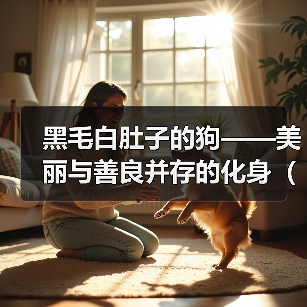 黑毛白肚子的狗——美丽与善良并存的化身(黑毛白肚子狗的特征及饲养指南)(图2) 黑毛白肚子的狗——美丽与善良并存的化身(黑毛白肚子狗的特征及饲养指南)(图2)