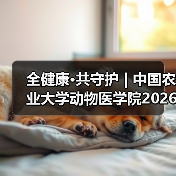 全健康·共守护 | 中国农业大学动物医学院2026年第一批学术岗招聘启动！