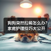 狗狗突然拉稀怎么办?家庭护理技巧大公开(图2) 狗狗突然拉稀怎么办?家庭护理技巧大公开(图2)