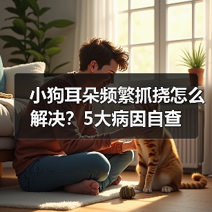 小狗耳朵频繁抓挠怎么解决?5大病因自查(图3) 小狗耳朵频繁抓挠怎么解决?5大病因自查(图3)