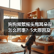 狗狗频繁摇头甩耳朵是怎么回事?5大原因及应对方法全解析(图3) 狗狗频繁摇头甩耳朵是怎么回事?5大原因及应对方法全解析(图3)