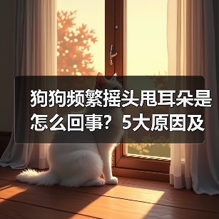 狗狗频繁摇头甩耳朵是怎么回事?5大原因及应对方法全解析(图1) 狗狗频繁摇头甩耳朵是怎么回事?5大原因及应对方法全解析(图1)