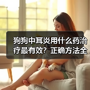 狗狗中耳炎用什么药治疗最有效?正确方法全解析(图1) 狗狗中耳炎用什么药治疗最有效?正确方法全解析(图1)