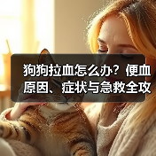 狗狗拉血怎么办?便血原因、症状与急救全攻略(图2) 狗狗拉血怎么办?便血原因、症状与急救全攻略(图2)