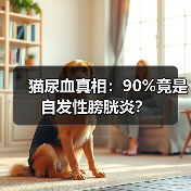 猫尿血真相:90%竟是自发性膀胱炎?(图4) 猫尿血真相:90%竟是自发性膀胱炎?(图4)