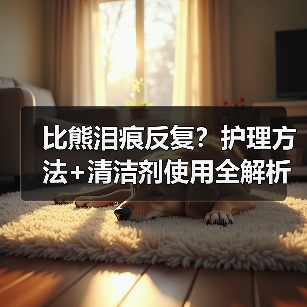 比熊泪痕反复?护理方法+清洁剂使用全解析(图4) 比熊泪痕反复?护理方法+清洁剂使用全解析(图4)